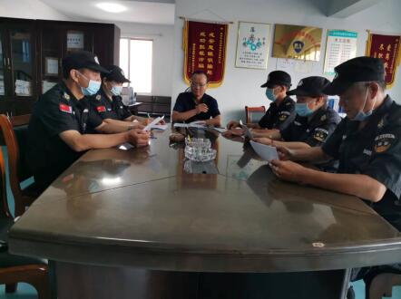 戎安公司義務(wù)巡邏開展反電詐、防溺水宣傳活動